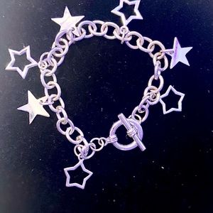 Star Tiffany style bracelet like new in package